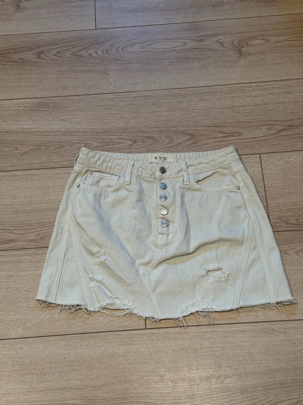 We The Free denim skirt